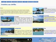 Tablet Screenshot of catamaran-antilles.com